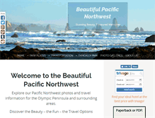 Tablet Screenshot of beautifulpacificnorthwest.com